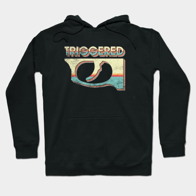 Triggered! Hoodie by Shapetrix